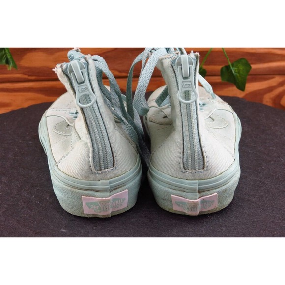 VANS Toddler Girls 12 Medium Green Skateboarding Fabric - Picture 5 of 7